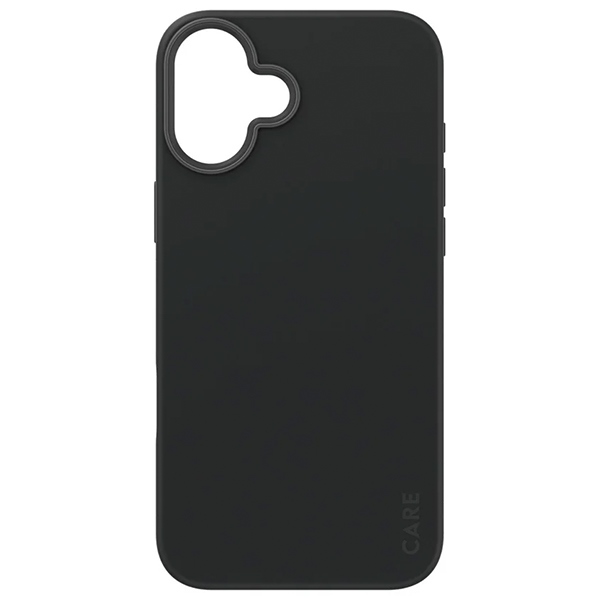 PanzerGlass iPhone 16 Plus vāciņš CARE Fashion Case, melns