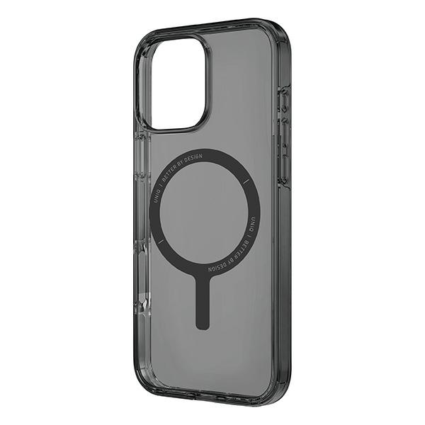 Чехол Uniq Clario для iPhone 16 Pro 6,3" Magclick Charging дым/дым