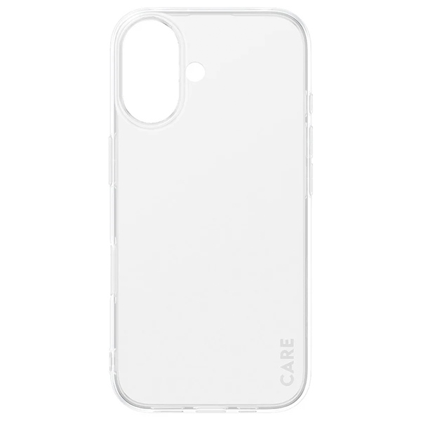 CARE by PanzerGlass iPhone 16 Case X-Ray Soft Basic, Transparent