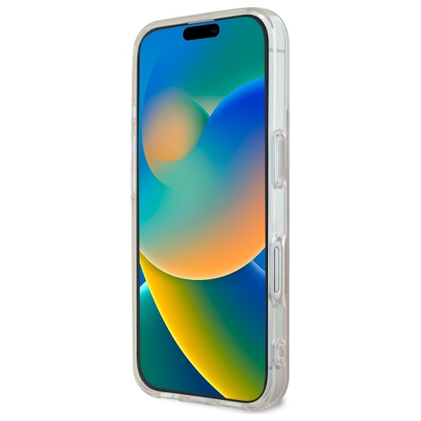 Guess iPhone 16 vāciņš IML 4G MagSafe, rozā