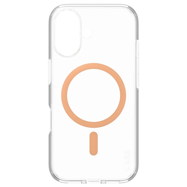PanzerGlass iPhone 16 vāciņš CARE Flagship Case MagSafe, persiku