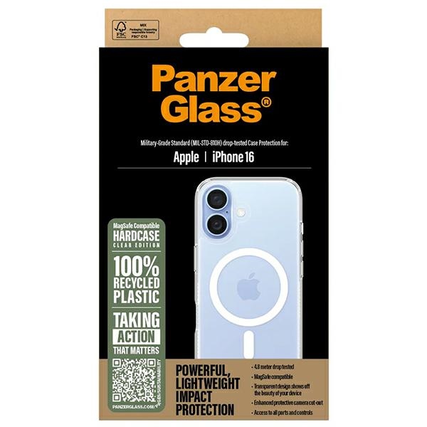 PanzerGlass HardCase iPhone 16 6.1" белый MagSafe 1291