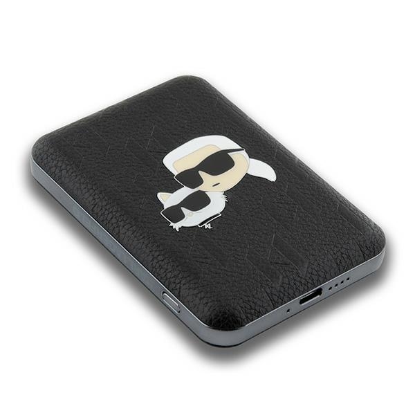 Karl Lagerfeld MagSafe Wireless Power Bank 5000mAh 15W, Black