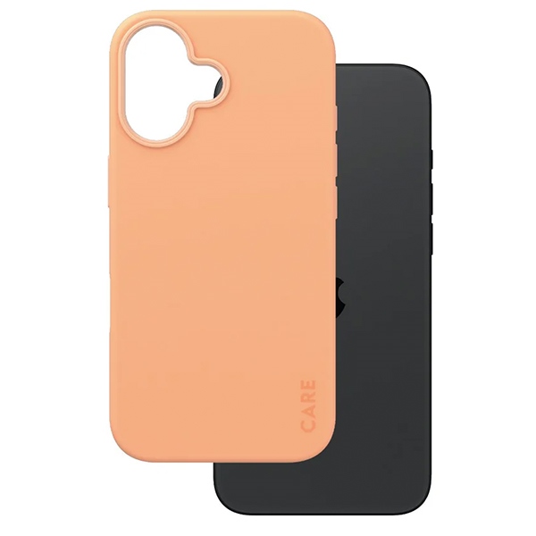 CARE by PanzerGlass iPhone 16 Fashion Case MagSafe, Peach