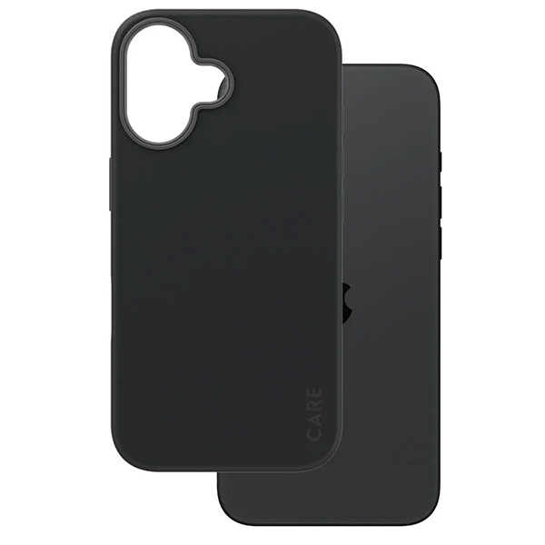 CARE by PanzerGlass iPhone 16 Case Fashion Case, Black (MagSafe)
