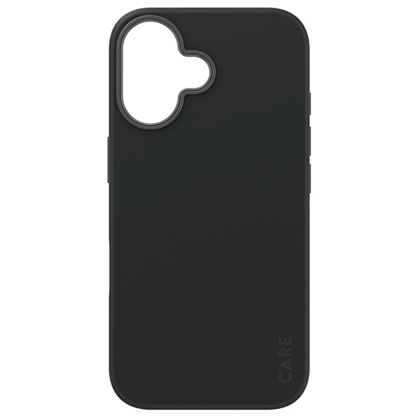 CARE by PanzerGlass iPhone 16 Case Fashion Case, Black (MagSafe)