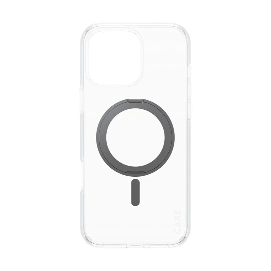 PanzerGlass CARE Case for iPhone 16 Pro Max with Kickstand & MagSafe, Black