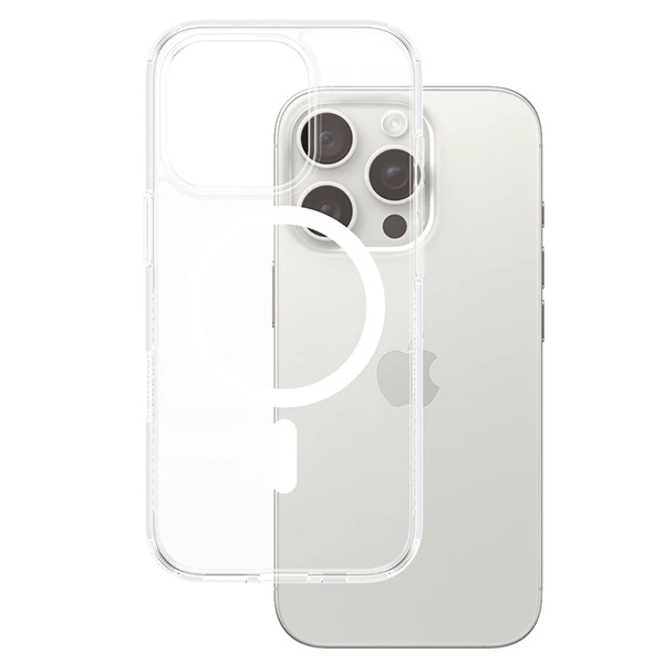 PanzerGlass HardCase iPhone 16 Pro 6.3" white MagSafe 1292