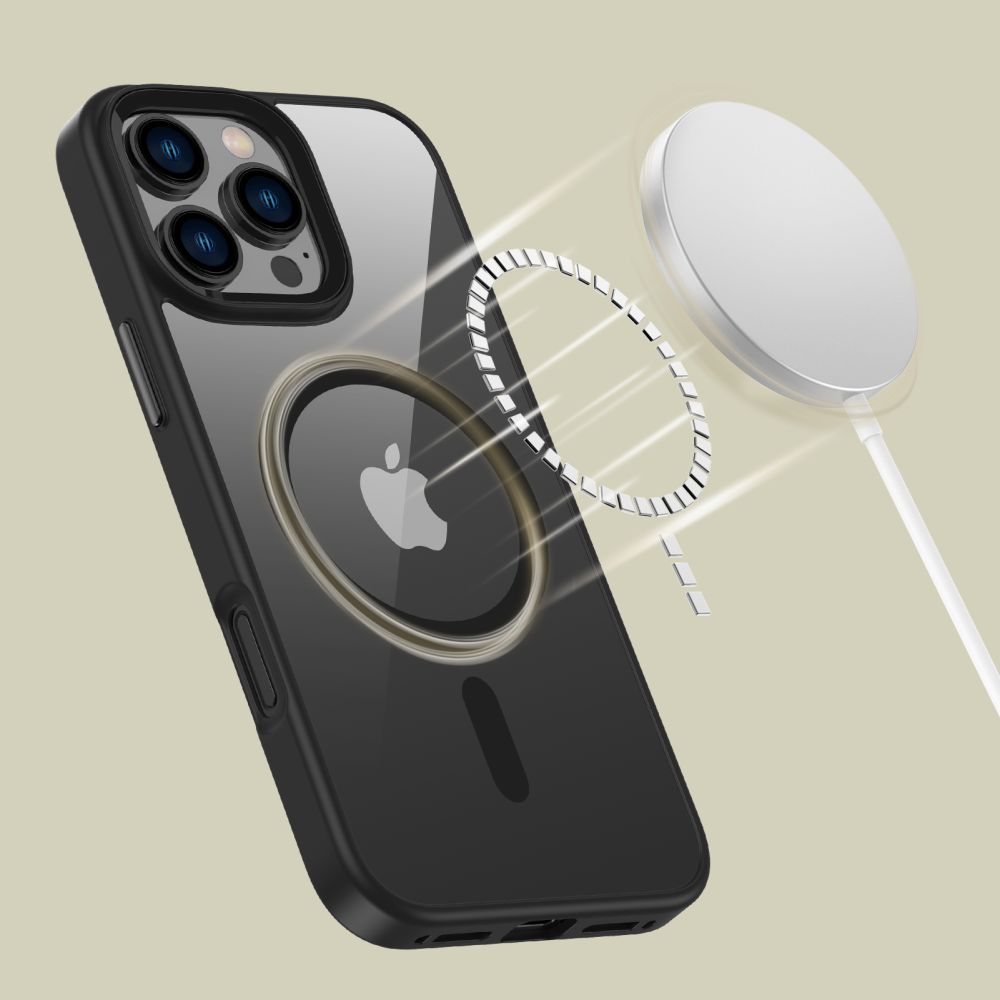 Tech-Protect iPhone 16 Pro Max vāciņš MagMat MagSafe, caurspīdīgs