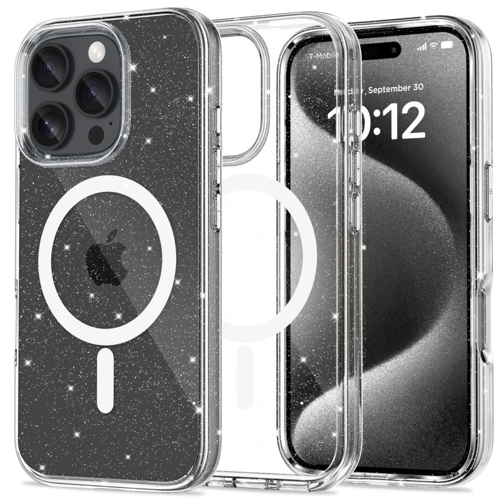 Apple iPhone 16 Pro 6.3'' Tech-Protect lexAir Hybrid MagSafe Case Cover, Clear | Telefona Vāciņš Maciņš Apvalks...