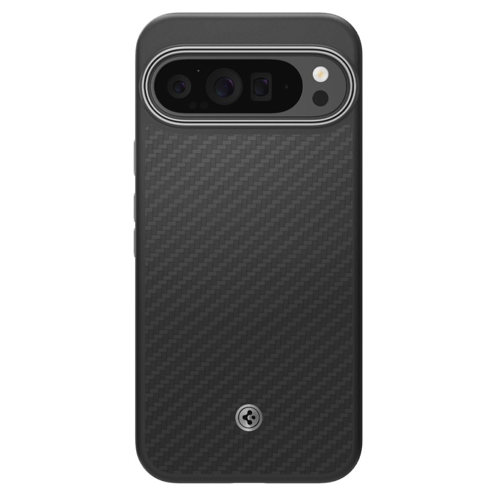 Google Pixel 9 Pro XL Spigen Enzo Aramid Case Cover, Black | Чехол Кейс Бампер Обложка для...