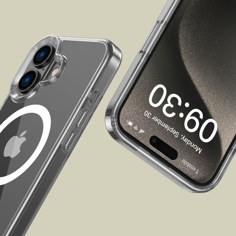 Чехол Tech-Protect для iPhone 16 FlexAir Hybrid MagSafe, прозрачный