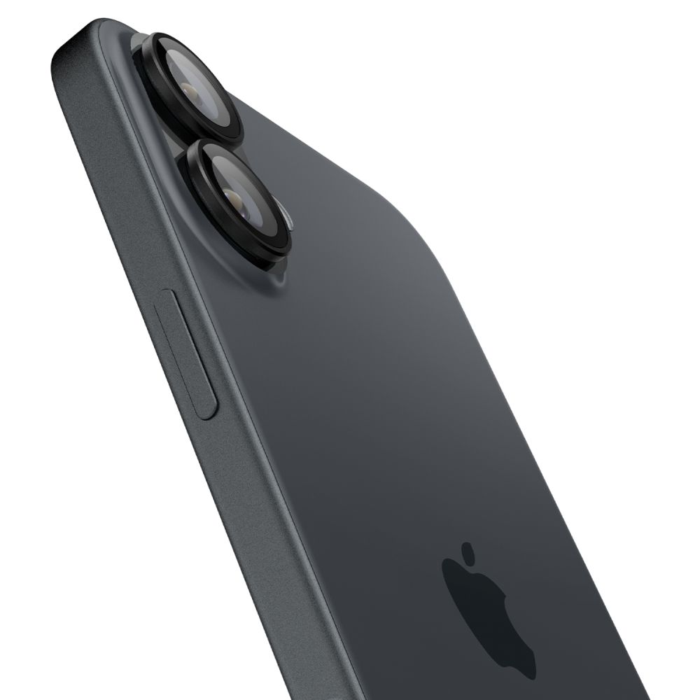 Закаленное стекло для Spigen Glass tR EZ Fit Optik Pro камеры iPhone 16 Plus (2 шт.) -...