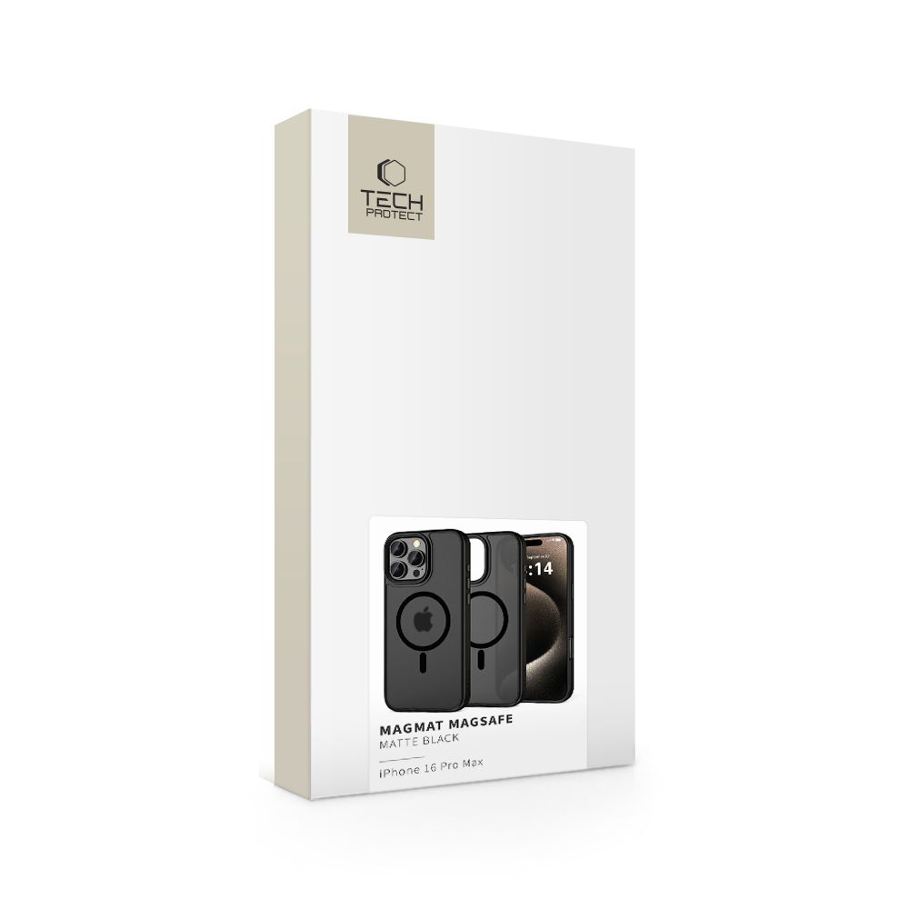 Чехол Tech-Protect MagMat MagSafe для iPhone 16 Pro Max, черный