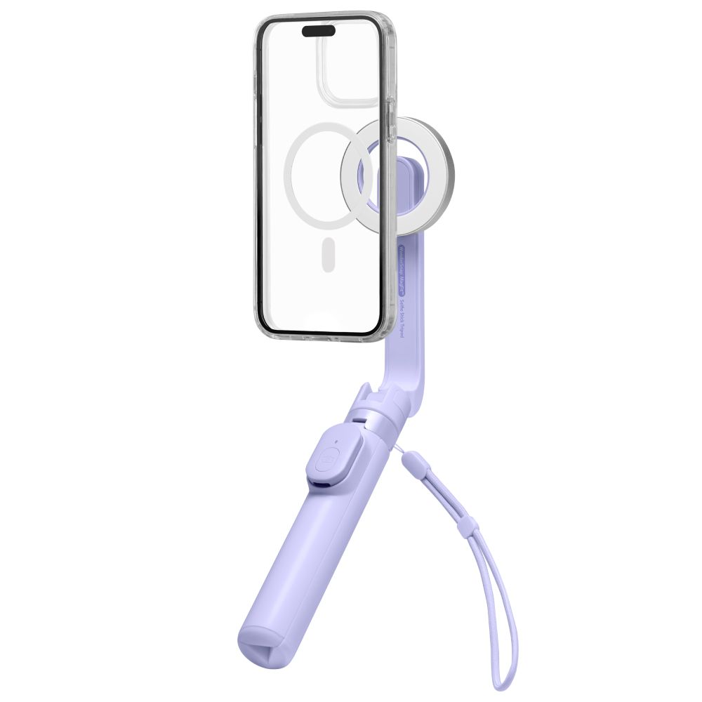 Spigen S571W MagSafe Bluetooth Selfie Stick with Tripod - Purple