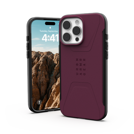 UAG Civilian Magsafe iPhone 16 Pro Max Case - Red