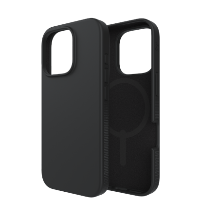 Apple iPhone 16 Pro 6.3\'\' ZAGG Manhattan Snap MagSafe Case Cover, Black