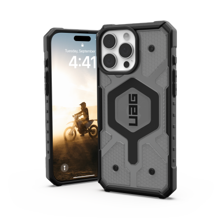 UAG Pathfinder Clear Magsafe Case for iPhone 16 Pro Max - Semi-Transparent