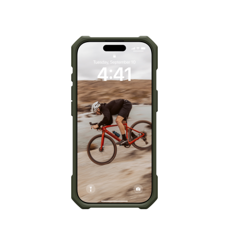 Чехол UAG Essential Armor Magsafe для iPhone 16 Pro - зеленый