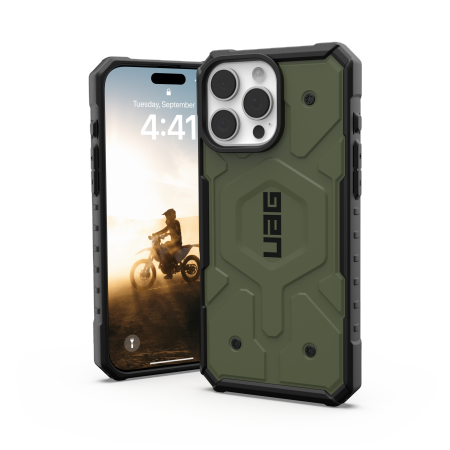 Чехол UAG Pathfinder Magsafe для iPhone 16 Pro Max - зеленый