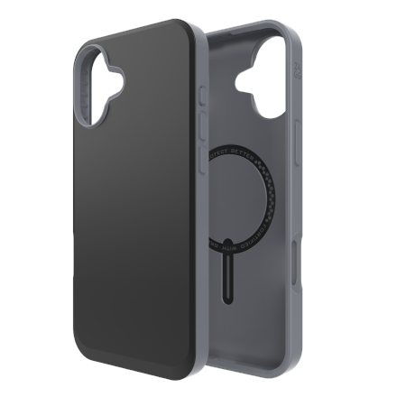 Apple iPhone 16 Plus 6.7\'\' ZAGG Santa SoHo Snap MagSafe Case Cover, Black