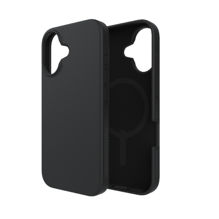 Apple iPhone 16 6.1\'\' ZAGG Manhattan Snap MagSafe Case Cover, Black