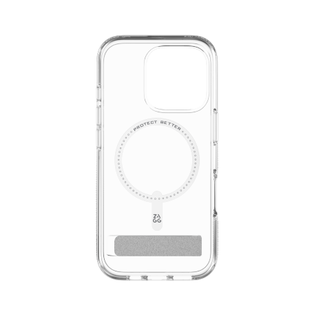 Чехол ZAGG Crystal Palace Snap Kickstand MagSafe с подставкой для iPhone 16 Pro -...