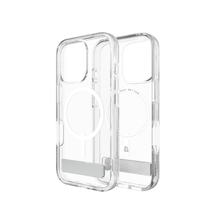 Чехол ZAGG Crystal Palace Snap Kickstand MagSafe с подставкой для iPhone 16 Pro -...
