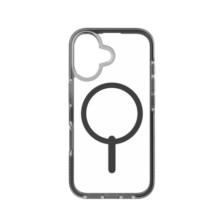 Apple iPhone 16 6.1'' ZAGG Santa Cruz Snap MagSafe Case Cover, Black
