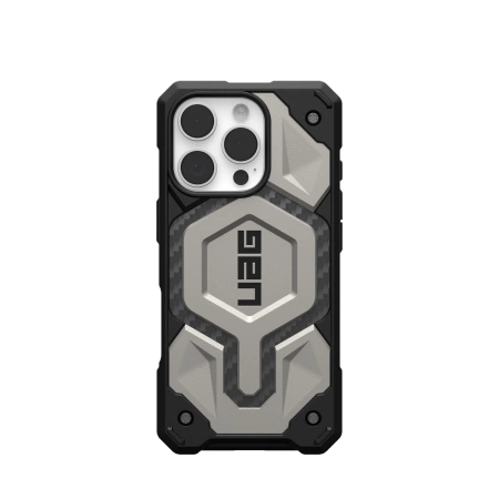 UAG Monarch Pro futrālis ar MagSafe priekš iPhone 16 - Titāns | Case with for Titanium