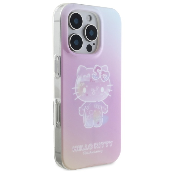 Hello Kitty iPhone 16 Pro Max vāciņš IML 50th Anniversary MagSafe, rozā