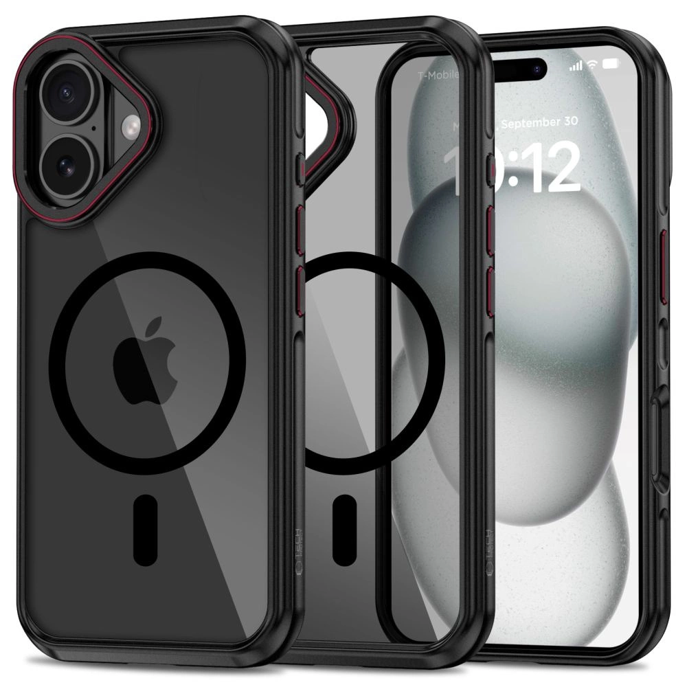 Tech-Protect MagHybrid MagSafe Case for iPhone 16 Black