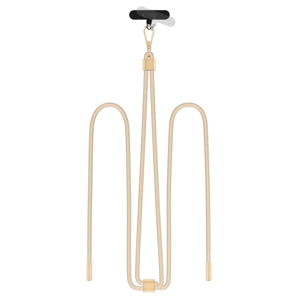Tech-Protect C2S Rope Crossbody Phone Strap, Beige