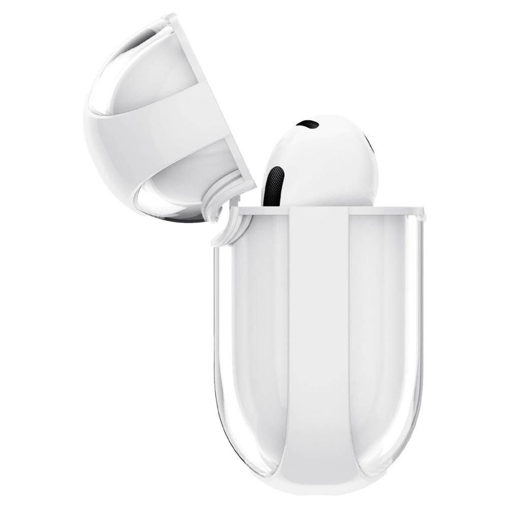 Гибридный чехол Spigen Ultra для AirPods 4 - белый