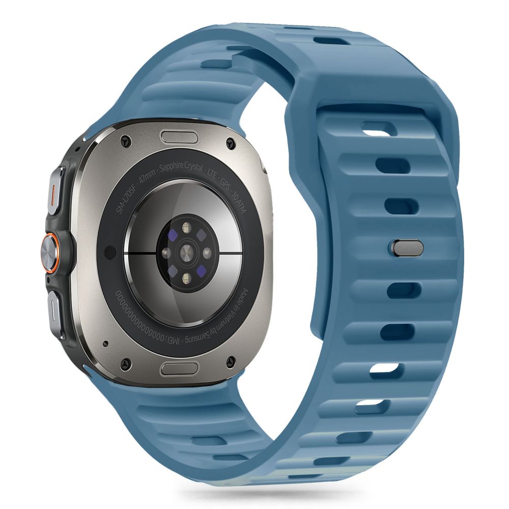 Ремешок Tech-Protect Silicone Line для Samsung Galaxy Watch Ultra (47 мм) - синий
