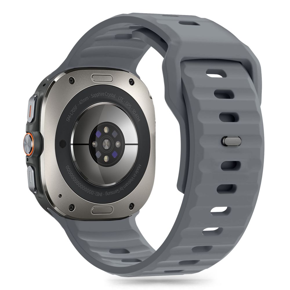 Ремешок Tech-Protect Silicone Line для Samsung Galaxy Watch Ultra (47 мм) - серый