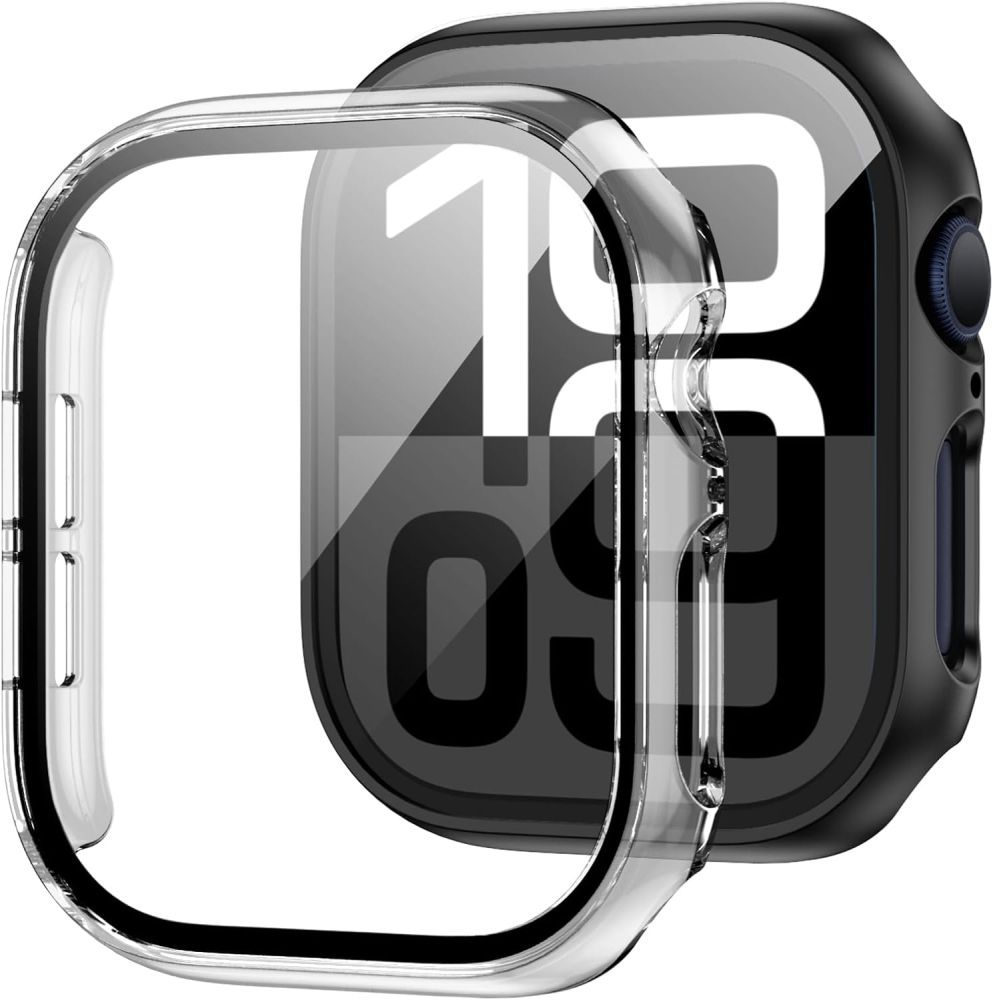 Tech-Protect Apple Watch 10 (42mm) Case Defense360, Clear