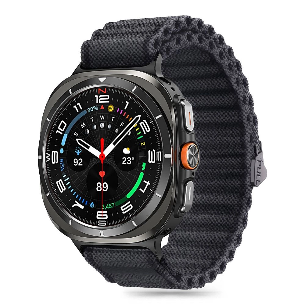Tech-Protect Weave Pro Strap for Samsung Galaxy Watch Ultra 47mm Black