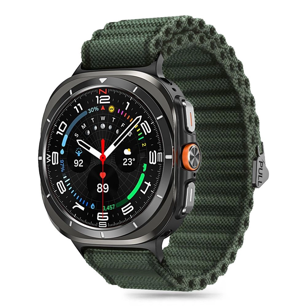Tech-Protect Weave Pro siksniņa Samsung Galaxy Watch Ultra (47 mm) - zaļa | strap for green