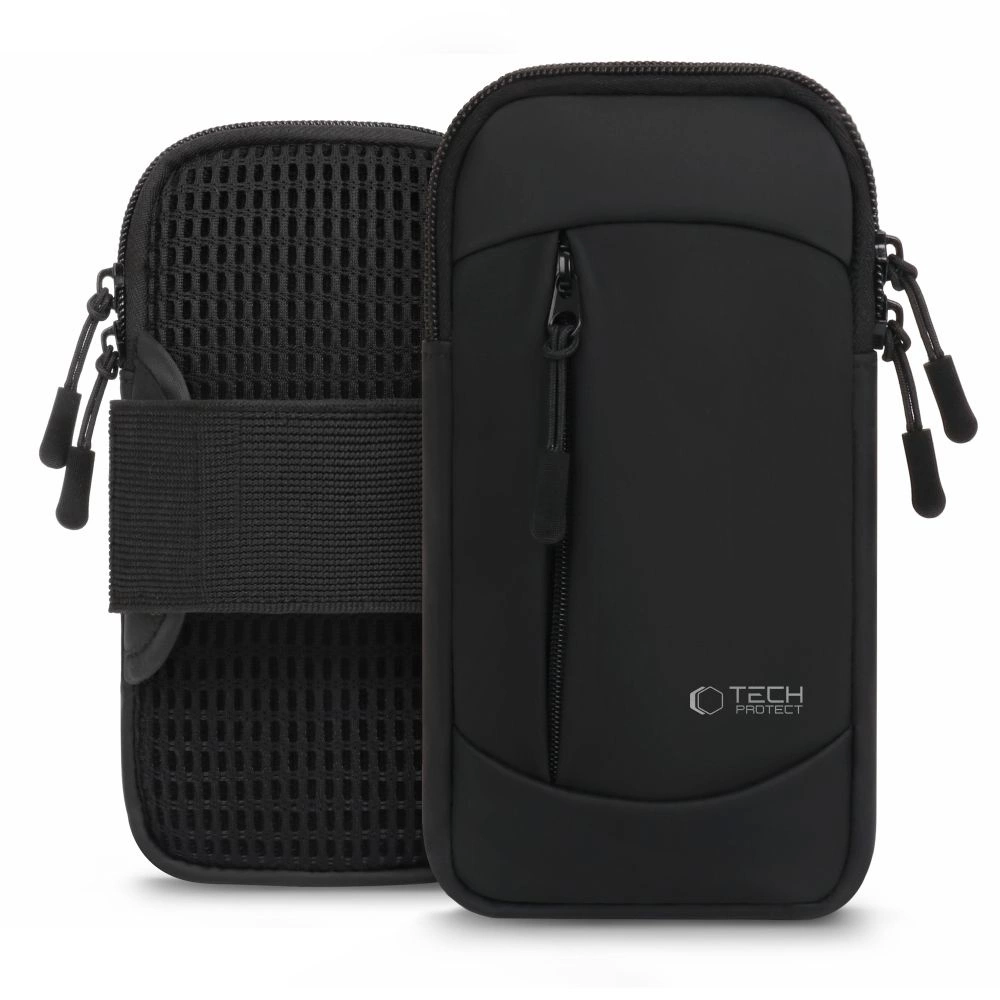 Tech-Protect M6 Universal Sport Armband for Phones up to 6.9", Black