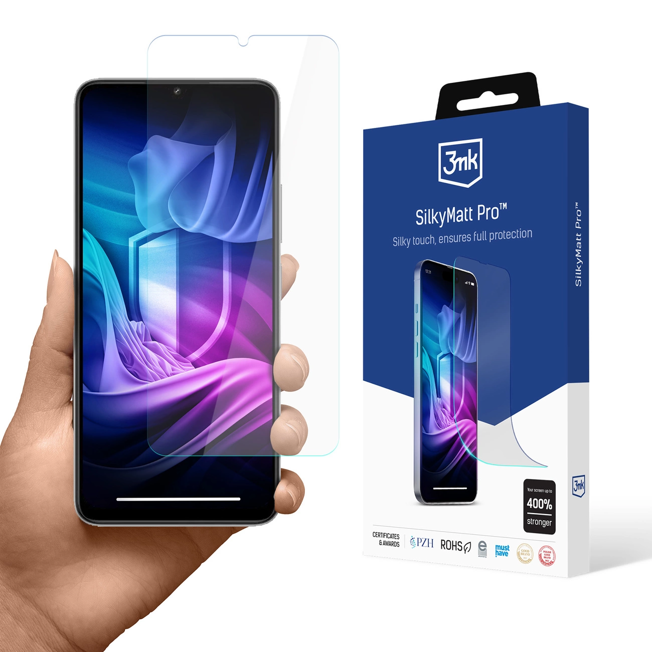 Xiaomi Poco C65 3MK Silky Matt Pro Hydrid Flexible Protecion Glass