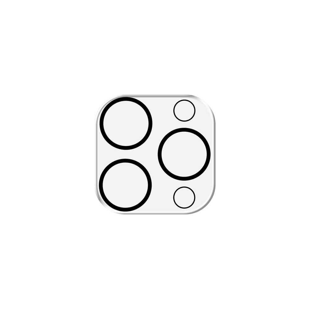3mk Lens Pro Full Cover Camera Protector for iPhone 16 Pro / 16 Pro Max