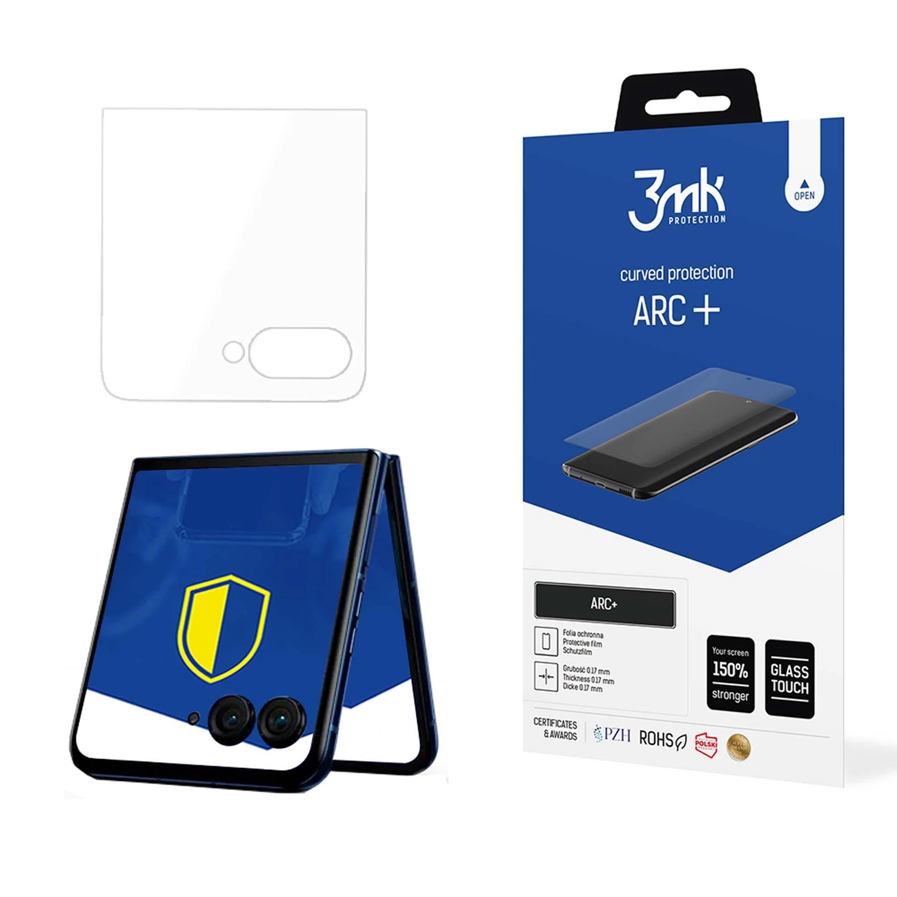 Защитная пленка 3mk ARC+ для Motorola Razr 50 (передняя)