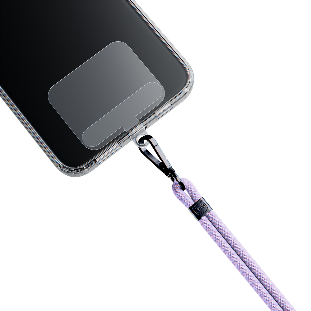 3mk EasyClip Smartphone Lanyard, Purple