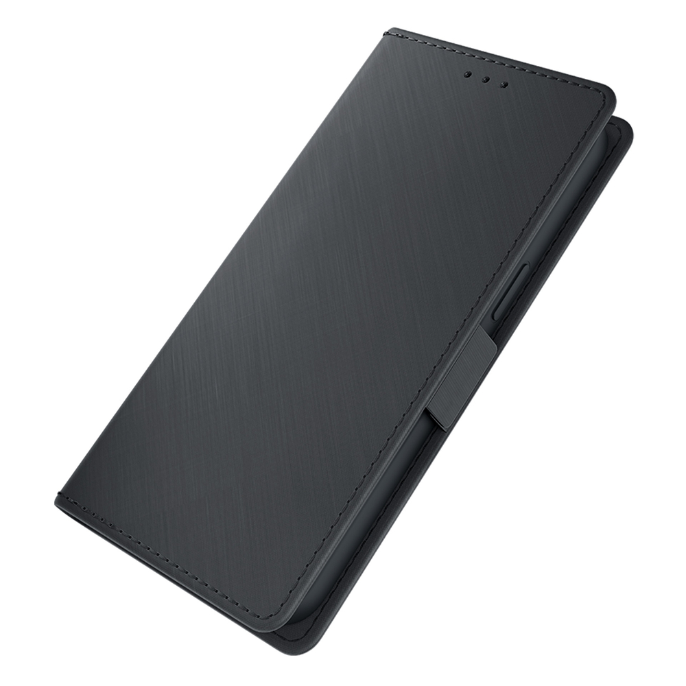 3mk Samsung Galaxy S23+ atverams vāciņš maciņš grāmatiņa Wallet Case, melns