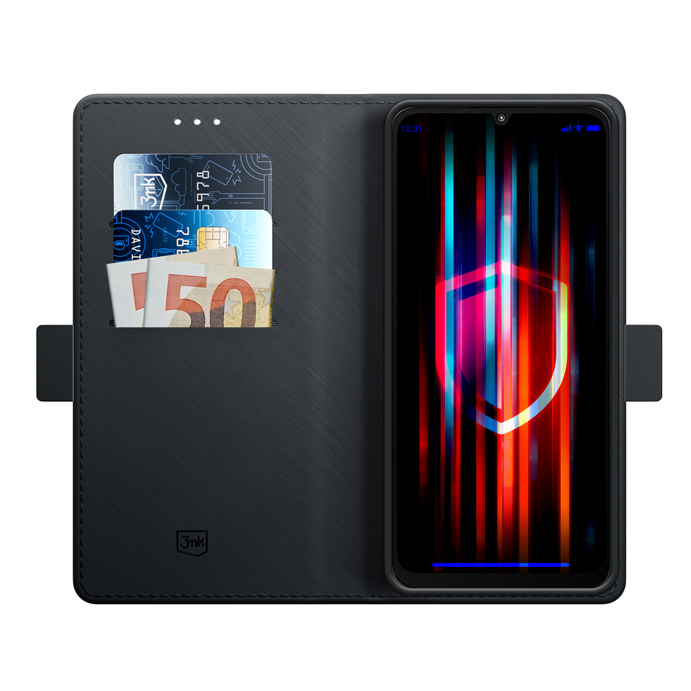 Чехол-книжка 3mk Wallet Case для Xiaomi Redmi 13C 5G, черный