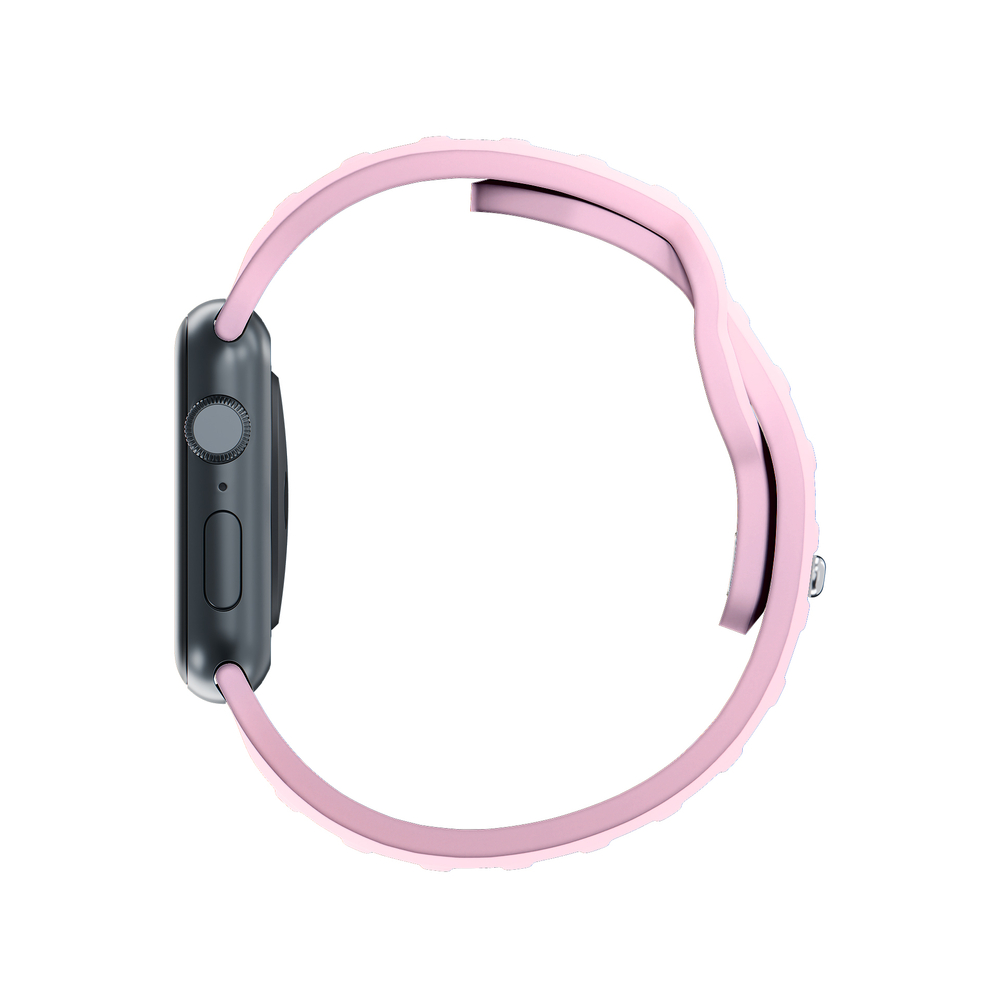 3mk Apple Watch 38 / 40 / 41 mm silikona siksniņa, rozā