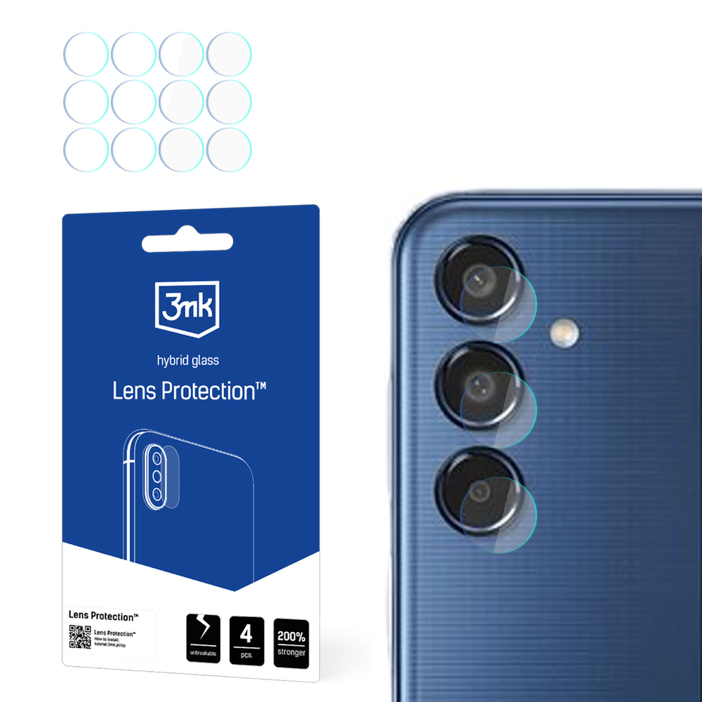 3mk Lens Protection Camera Glass for Samsung Galaxy M35