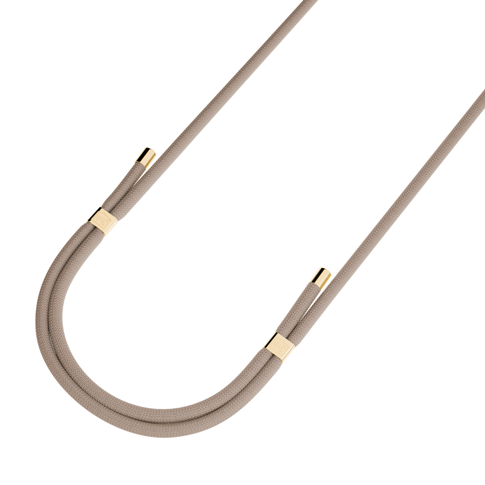 3mk EasyClip Elite viedtālruņa aukla, bēša