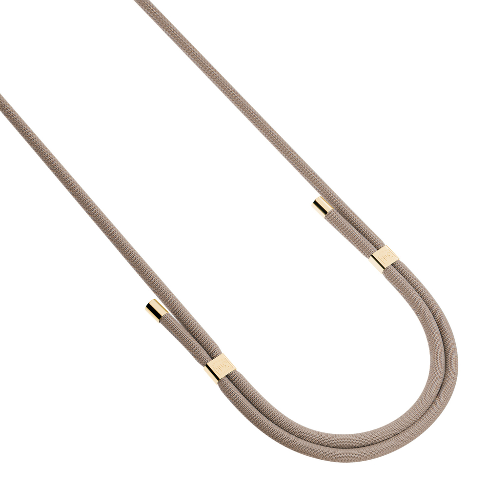 3mk EasyClip Elite viedtālruņa aukla, bēša